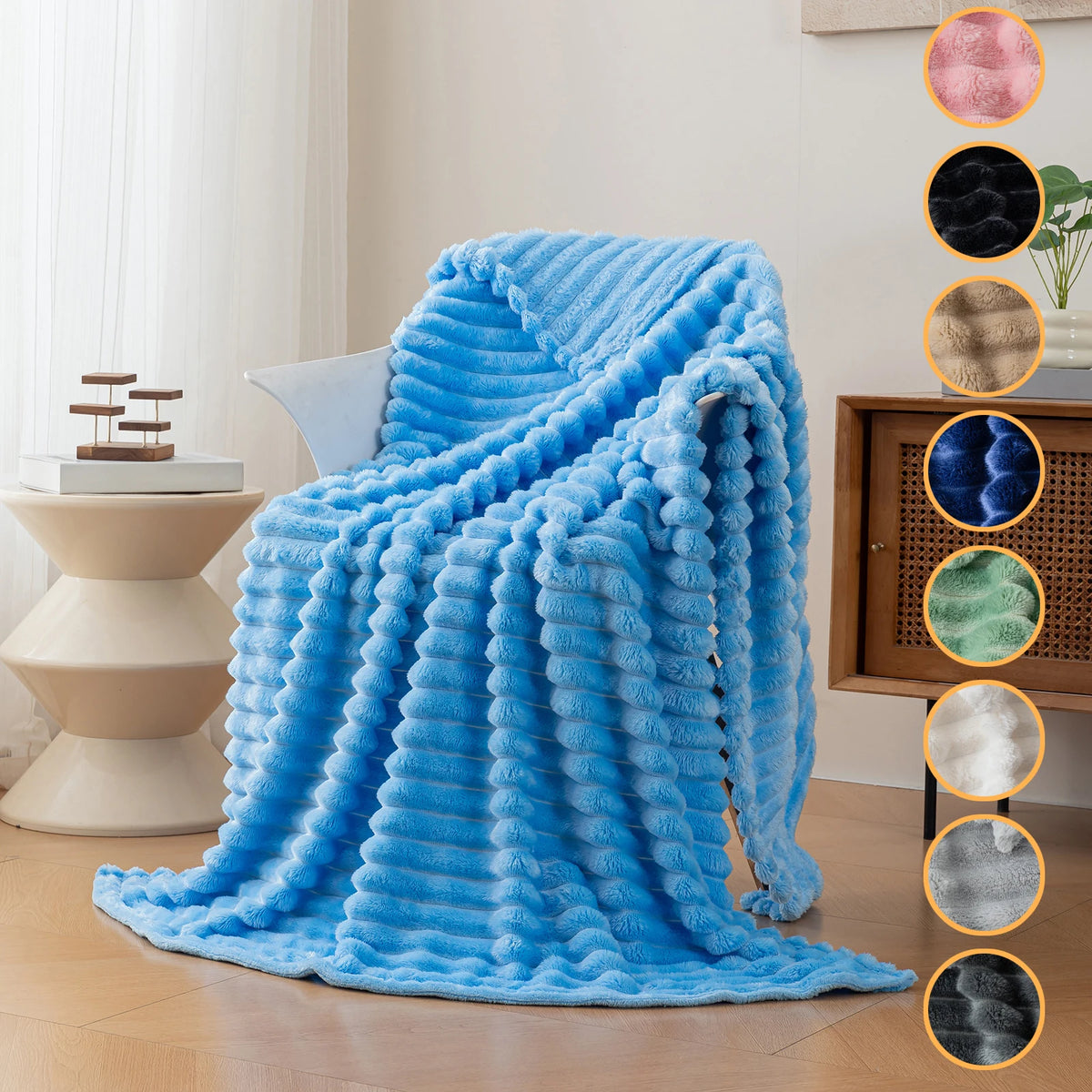 Couverture Douce Homyset – Confort Minimaliste, Toutes Saisons
